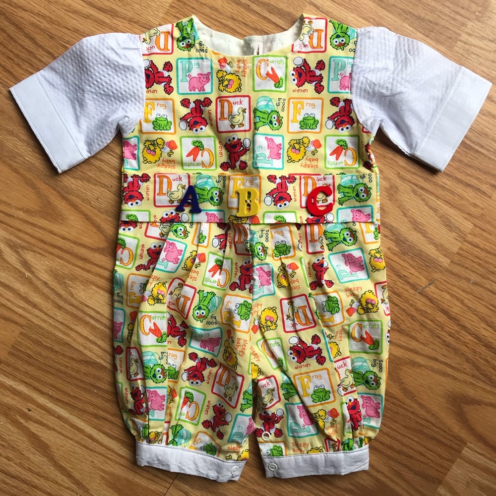 Handmade Elmo outfit